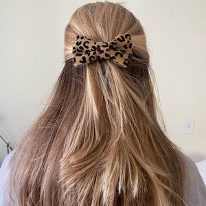 Cheetah hair clip